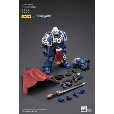Warhammer 40k Figura 1/18 Ultramarines Primaris Captain 12 cm