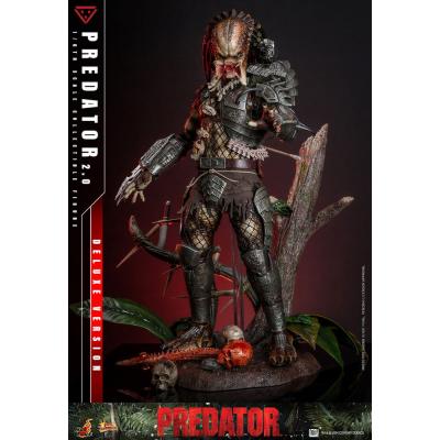 Depredador Figura Movie Masterpiece 1/6 Predator (2.0) Deluxe Version 34 cm
