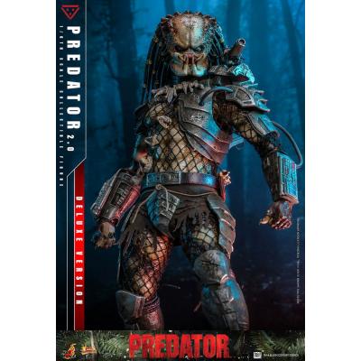 Depredador Figura Movie Masterpiece 1/6 Predator (2.0) Deluxe Version 34 cm
