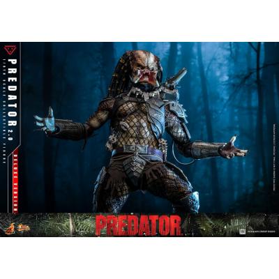 Depredador Figura Movie Masterpiece 1/6 Predator (2.0) Deluxe Version 34 cm