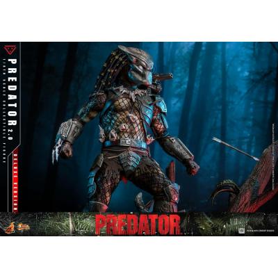 Depredador Figura Movie Masterpiece 1/6 Predator (2.0) Deluxe Version 34 cm