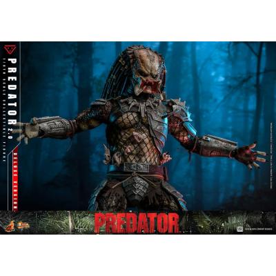 Depredador Figura Movie Masterpiece 1/6 Predator (2.0) Deluxe Version 34 cm