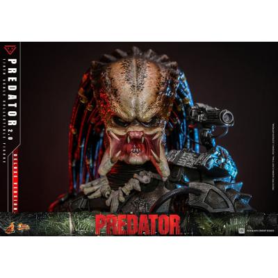 Depredador Figura Movie Masterpiece 1/6 Predator (2.0) Deluxe Version 34 cm
