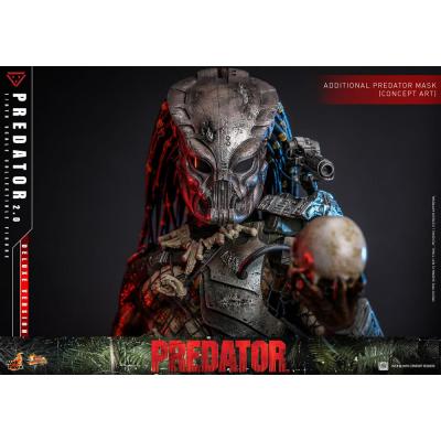 Depredador Figura Movie Masterpiece 1/6 Predator (2.0) Deluxe Version 34 cm