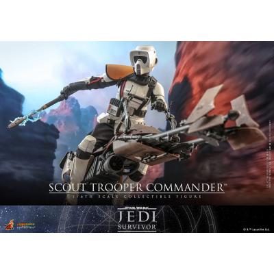 Star Wars: Jedi Survivor Figura Videogame Masterpiece 1/6 Scout Trooper Commander 30 cm