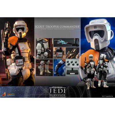 Star Wars: Jedi Survivor Figura Videogame Masterpiece 1/6 Scout Trooper Commander 30 cm