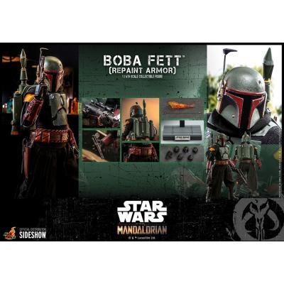 Star Wars The Mandalorian Figura 1/6 Boba Fett (Repaint Armor) 30 cm