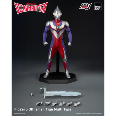 Ultraman Tiga Figura FigZero 1/6 Ultraman Tiga Multi Type 32 cm