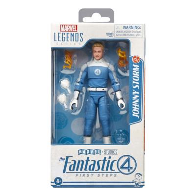 Los Cuatro Fantásticos: primeros pasos Marvel Legends Figura Johnny Storm 15 cm