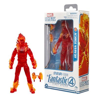 Los Cuatro Fantásticos: primeros pasos Marvel Legends Figura Human Torch 15 cm