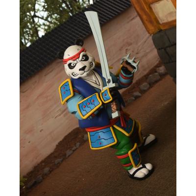 Las Tortugas Ninja Figura Ultimate Panda Khan 18 cm