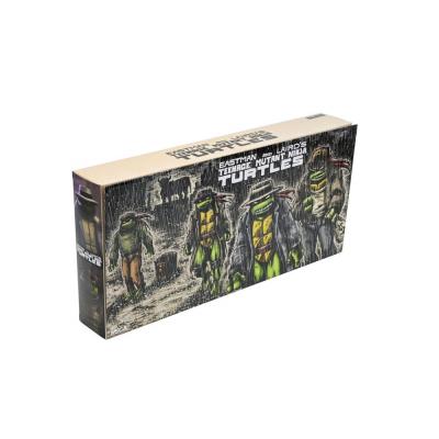 Las Tortugas Ninja Pack de 4 Figuras Gangster Turtles 18 cm