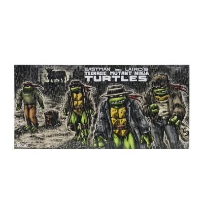 Las Tortugas Ninja Pack de 4 Figuras Gangster Turtles 18 cm