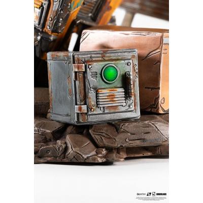 Borderlands 3 Estatua 1/6 Psycho & Claptrap Diorama 40 cm