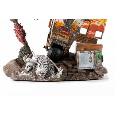 Borderlands 3 Estatua 1/6 Psycho & Claptrap Diorama 40 cm
