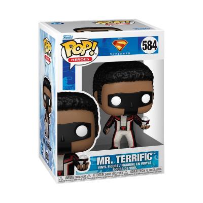 Superman (2025) POP! Movies Vinyl Figuren Mr. Terrific 9 cm