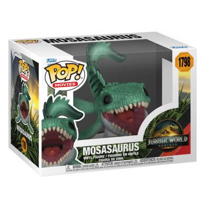 Jurassic World: El Renacer Figura POP! Movies Vinyl Mosasaurus 9 cm