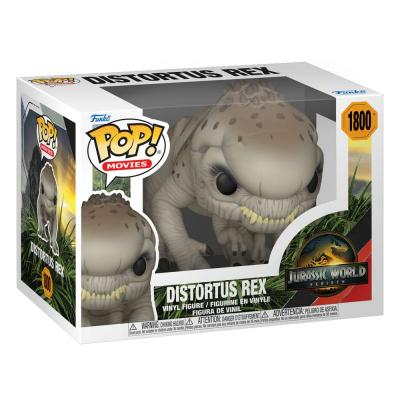 Jurassic World: El Renacer Figura POP! Movies Vinyl Distortus Rex 9 cm