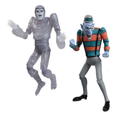 Teenage Mutant Ninja Turtles: Saturday Morning Adventures 2-Pack Figuras Creepy Eddie & Shibano-Sama 17 cm