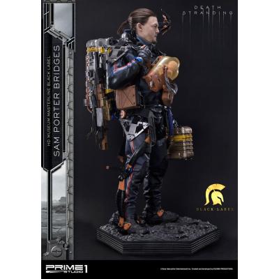 Death Stranding Estatua 1/2 Sam Porter Bridges Black Label 106 cm