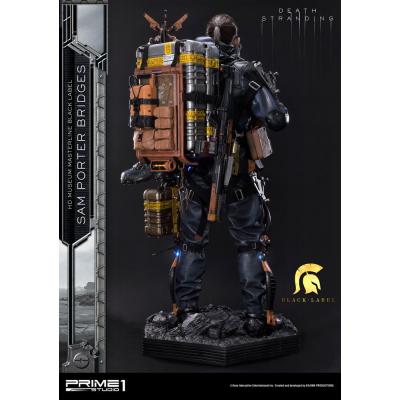 Death Stranding Estatua 1/2 Sam Porter Bridges Black Label 106 cm