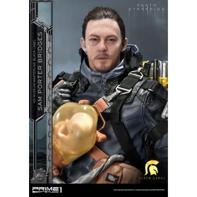 Death Stranding Estatua 1/2 Sam Porter Bridges Black Label 106 cm