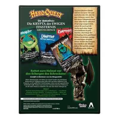HeroQuest Expansión del Juego de Mesa Die Krypta der ewigen Finsternis Pack de Misión *Edición Aléman*