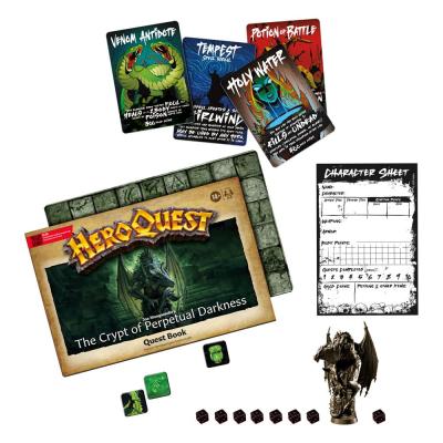 HeroQuest Expansión del Juego de Mesa The Crypt of Perpetual Darkness Pack de Misión *Edición Inglés*