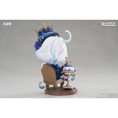 Genshin Impact Estatua PVC Furina Amai Gogo no Sanbika Chibi Chara Ver. 13 cm
