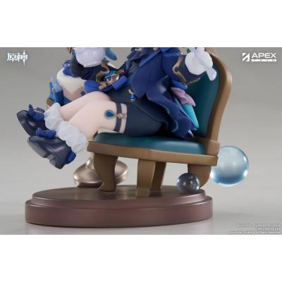 Genshin Impact Estatua PVC Furina Amai Gogo no Sanbika Chibi Chara Ver. 13 cm