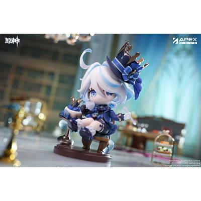 Genshin Impact Estatua PVC Furina Amai Gogo no Sanbika Chibi Chara Ver. 13 cm