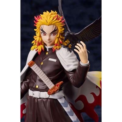 Demon Slayer: Kimetsu no Yaiba Estatua Kyojuro Rengoku Flame Hashira 20 cm