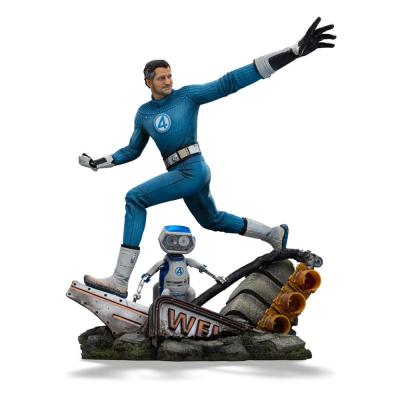 Fantastic Four Estatua 1/10 Art Scale Mr. Fantastic and H.E.R.B.I.E 26 cm
