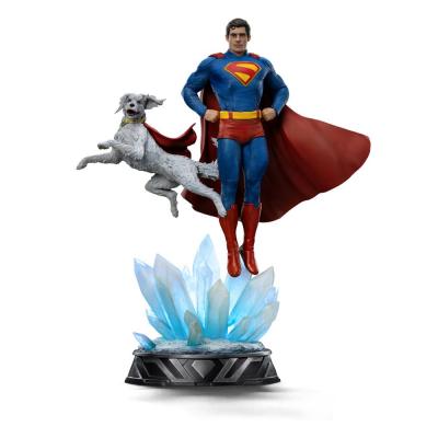 Superman Legacy Estatua 1/10 Art Scale Superman & Krypto 32 cm