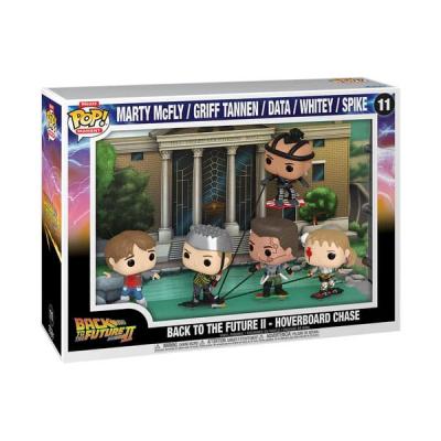 Regreso al futuro Pack de 5 POP Moments Deluxe Vinyl Figuras Hoverboard