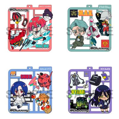 Mobile Suit Gundam GQuuuuuuX Colgantes Retro Mascot Surtido (4)