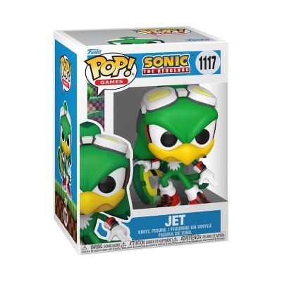 Sonic the Hedgehog POP! Games Vinyl Figura Jet the Hawk w/Board 9 cm