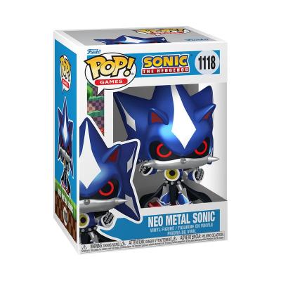 Sonic the Hedgehog POP! Games Vinyl Figura Neo Metal Sonic (MT) 9 cm