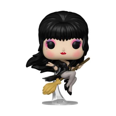 Elvira POP! Icons Vinyl Figura Elvira Broom 9 cm