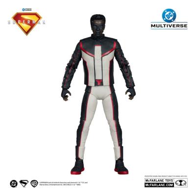 Superman (2025) DC Multiverse Figura Deluxe Theatrical Edition Mr. Terrific (Red Platinum Edition) 18 cm