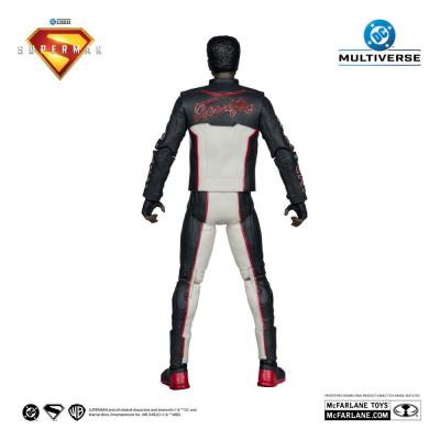Superman (2025) DC Multiverse Figura Deluxe Theatrical Edition Mr. Terrific (Red Platinum Edition) 18 cm