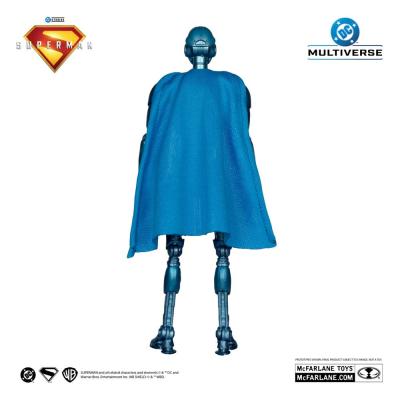 Superman (2025) DC Multiverse Figura Deluxe Superman Robot (Red Platinum Edition) 18 cm