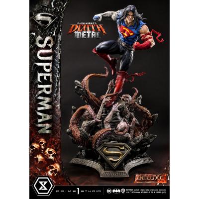 Dark Nights: Death Metal Estatua 1/3 Death Metal Superman Deluxe Ver. 94 cm