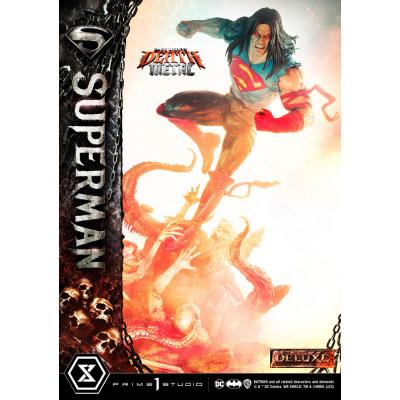 Dark Nights: Death Metal Estatua 1/3 Death Metal Superman Deluxe Ver. 94 cm