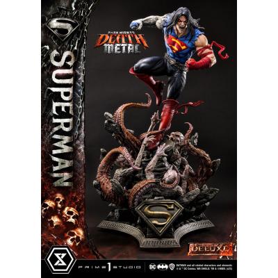 Dark Nights: Death Metal Estatua 1/3 Death Metal Superman Deluxe Ver. 94 cm