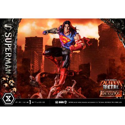 Dark Nights: Death Metal Estatua 1/3 Death Metal Superman Deluxe Ver. 94 cm