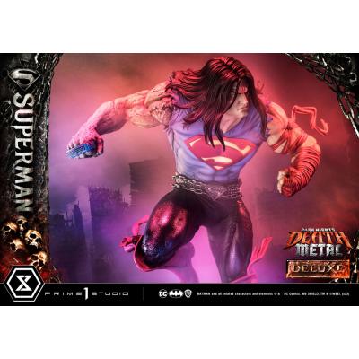 Dark Nights: Death Metal Estatua 1/3 Death Metal Superman Deluxe Ver. 94 cm