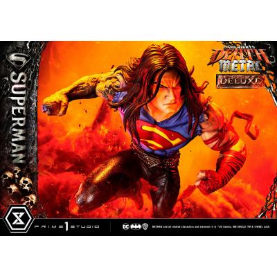Dark Nights: Death Metal Estatua 1/3 Death Metal Superman Deluxe Ver. 94 cm