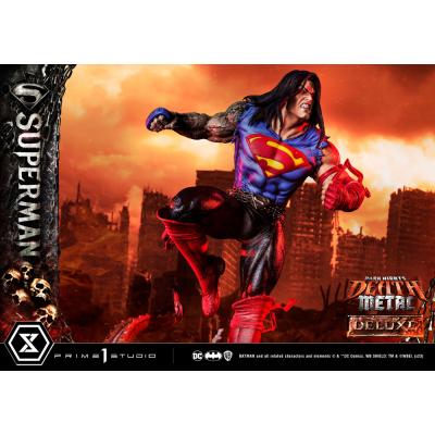 Dark Nights: Death Metal Estatua 1/3 Death Metal Superman Deluxe Ver. 94 cm