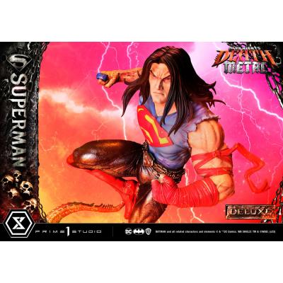 Dark Nights: Death Metal Estatua 1/3 Death Metal Superman Deluxe Ver. 94 cm